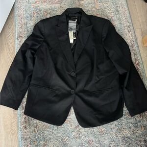 Jones New York Black Lined Suit Jacket